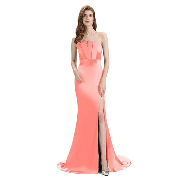 Mismatched Coral Mermaid Cheap Bridesmaid Dresses Online, WG1082 –  SposaDresses