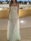 Sparkly A-line Strapless Maxi Long Party Prom Dresses Ideas,Evening Gowns,13906