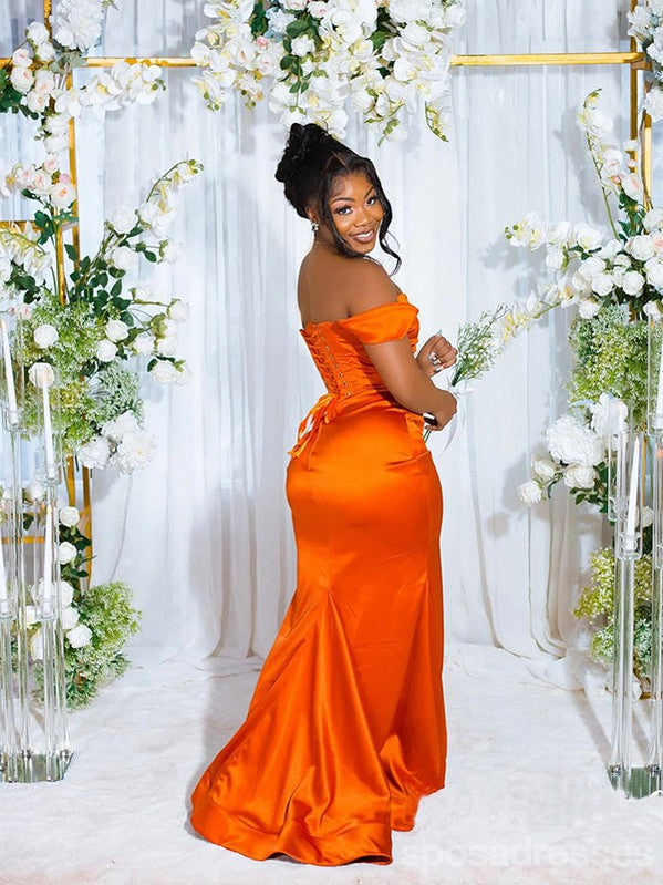 Mismatched Mermaid Maxi Long Bridesmaid Dresses For Wedding,WG1794