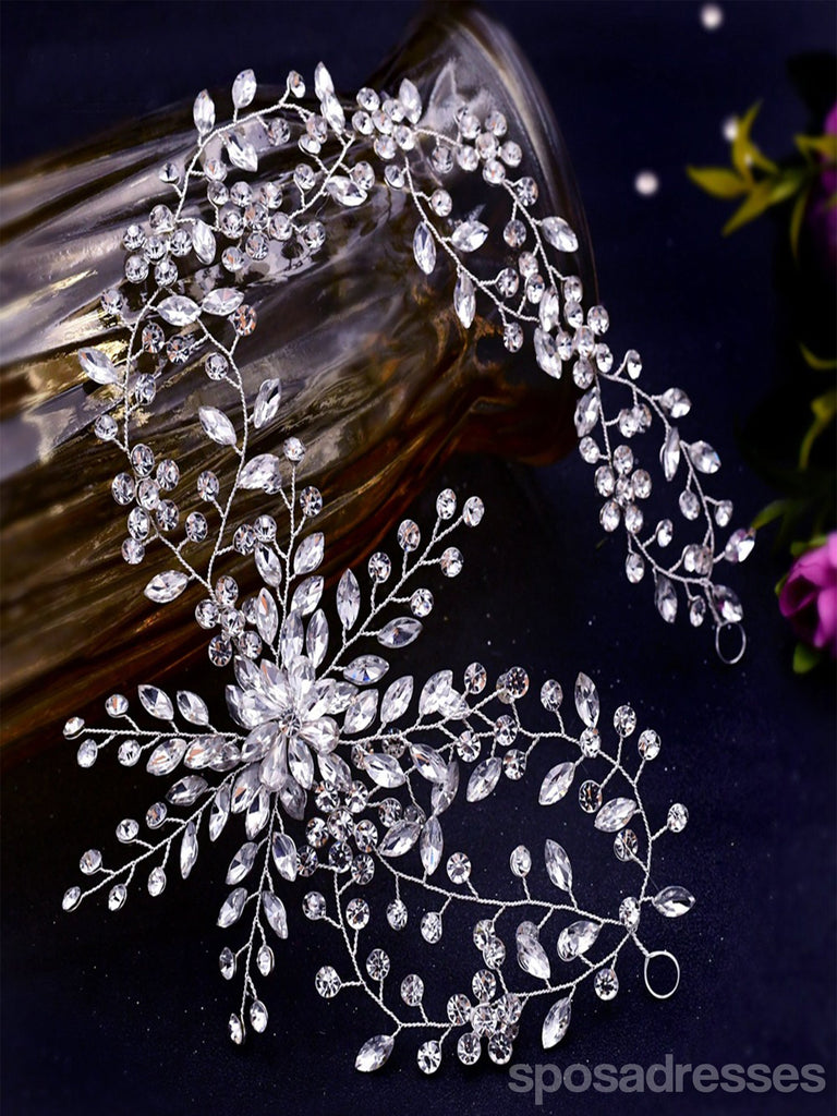 Sparkly Ladies Updo Hair With Rhinestone Headband Hair Accessories for Women, HP242