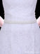 Simple Elegant Pearl Handmade Brides Sash For Wedding,S204