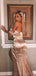 Simple Mermaid Off Shoulder Side Slit Prom Dresses, Sweet 16 Prom Dresses, 12427