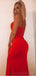 Mermaid Spaghetti Straps Long Prom Dresses, Sweet 16 Prom Dresses, 12437