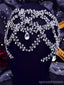 Sparkly Luxury Rhinestone Cross Headwear with Forehead Hair Accessories for Women, HP471