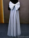Elegant Tulle Bowknot For Woman with Long Train , VG06
