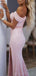 Mermaid Off Shoulder Side Slit Cheap Prom Dresses, Sweet 16 Prom Dresses, 12422