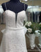 Spaghetti Straps Lace Mermaid Organza Cheap Wedding Dresses Online, Cheap Bridal Dresses, WD640