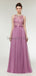 Jewel Purple Beaded Cheap Long Evening Prom Dresses, Evening Party Prom Dresses, 12001