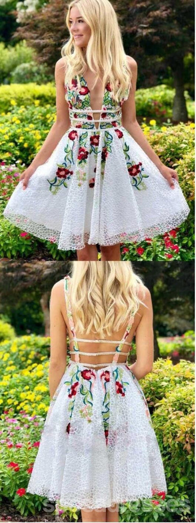 Sexy Backless Cheap Homecoming Dresses Online, Cheap Short Prom Dresses, CM738