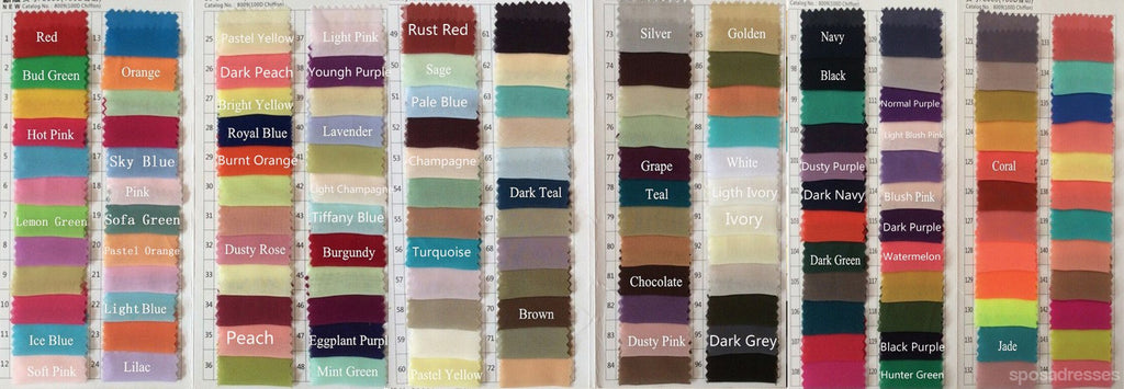 Chiffon Fabric Swatch, Fabric Sample