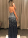 Mermaid Sleeveless Sweetheart Long Prom Dresses, Sweet 16 Prom Dresses, 12485