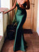 Simple Mermaid Sleeveless Long Prom Dresses, Sweet 16 Prom Dresses, 12501