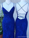 Lace Mermaid Long Evening Prom Dresses, Evening Party Prom Dresses, 12276