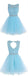 Sexy Open back Light Blue lace Tulle homecoming prom dresses, CM0020