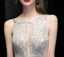Sexy Mermaid V Neck Sequin Long Evening Prom Dresses, Evening Party Prom Dresses, 12321
