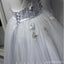 Sexy Gray Backless Lace Beaded Homecoming Prom Dresses, Affordable Short Party Prom Sweet 16 Dresses, Perfect Homecoming Cocktail Dresses, CM344