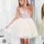 Sparly Sequin Tulle Cute Simple Cheap Homecoming Dresses 2018, CM454