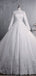 Cheap Long Sleeves High Neck Modest Wedding Dresses Online, Cheap Bridal Dresses, WD517