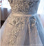 Gray Lace Sexy See Through Homecoming Prom Dresses, Affordable Short Party Prom Sweet 16 Dresses, Perfect Homecoming Cocktail Dresses, CM349