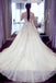 A Line Lace Crystal A line Wedding Dresses,  2017 Luxurious Long Custom Wedding Gowns, Affordable Bridal Dresses, 17112