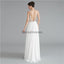 Sexy Backless Spaghetti Straps Beaded See Through Long Evening Prom Dresses, Evening Party Prom Dresses, 12121