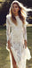 Long Sleeves Lace Mermaid Long Wedding Dresses Online, Cheap Bridal Dresses, WD532