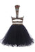 Sexy Two Pieces Backless Black homecoming prom dresses, Black Cocktail Dresses, CM0019
