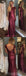 Short Sleeve Dark Red Sequin Long Bridesmaid Dresses, BD106