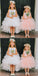 Round Neckline Hi-line Tulle Pixie Tutu Dresses, Cheap Flower Girl Dresses, FG015