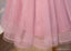 Sexy Open Back Pink Beaded Cute Homecoming Prom Dresses, Affordable Short Party Prom Dresses, Perfect Homecoming Dresses, CM303