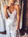 Sexy Backless Lace Mermaid Wedding Dresses Online, Cheap Unique Bridal Dresses, WD589