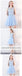 Cute Blue Illusion Lace Cheap Short Homecoming Dresses Online, CM537