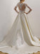 Cheap See Through Lace Long Sleeve Wedding Dresses Online, WD359