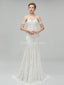 Sexy Lace Mermaid Cheap Wedding Dresses Online, Unique Bridal Dresses, WD556