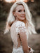 Long Sleeves Boho Lace Mermaid Wedding Dresses, Sexy Wedding Gown, WD681