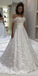Off Shoulder A-line Lace Long Wedding Dresses Online, Cheap Bridal Dresses, WD531