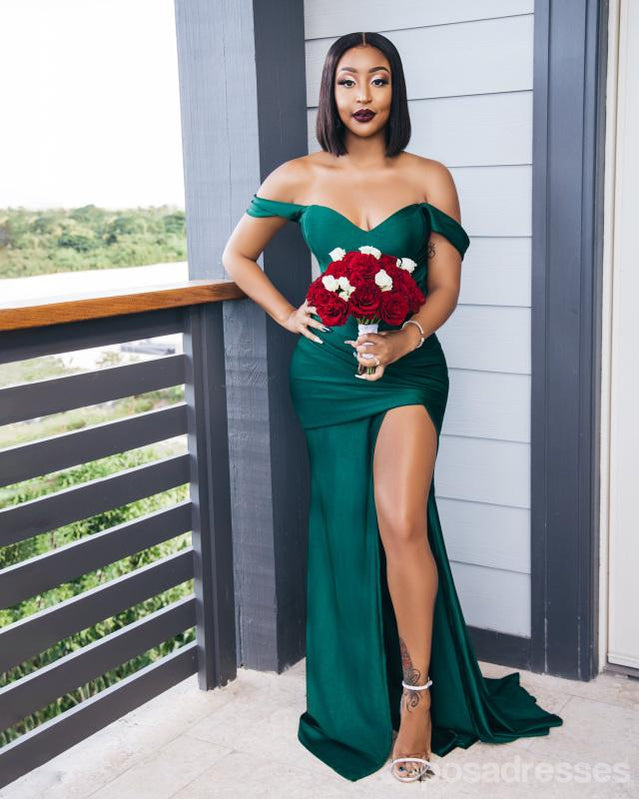 Emerald green dress store online