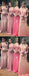 Mismatched Long Mermaid Sexy Cheap Bridesmaid Dresses Online, WG572