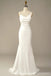 Simple Mermaid Spaghetti Straps Backless Cheap Long Prom Dresses,12965