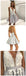 Gray V Neckline Lace Short Homecoming Prom Dresses, Cheap Party Prom Sweet 16 Dresses,  CM374