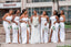 Mismatched Simple White Mermaid Cheap Long Bridesmaid Dresses,WG1345