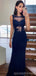 Royal Blue Mermaid Jewel Maxi Long Prom Dresses,Evening Dresses,13127