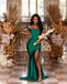 Mismatched Green Mermaid Cheap Long Bridesmaid Dresses Online,WG1277