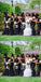 Mismatched Mermaid Black Cheap Long Bridesmaid Dresses Online,WG1205