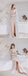 Champagne Sheath V-neck High Slit Long Prom Dresses Online,12757