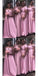 Mismatched Pink A-line Off Shoulder Cheap Long Bridesmaid Dresses Online,WG1177