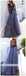 Sexy See Through Blue Lace Long Sleeve Open Back Custom Long Evening Prom Dresses, 17482