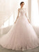 Long Sleeves Lace Beaded Cheap Wedding Dresses Online, Cheap Bridal Dresses, WD506