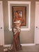 Simple Mermaid Off Shoulder Side Slit Prom Dresses, Sweet 16 Prom Dresses, 12427