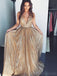 Simple Deep V Neck Sleeveless Cheap Prom Dresses, Sweet 16 Prom Dresses, 12412